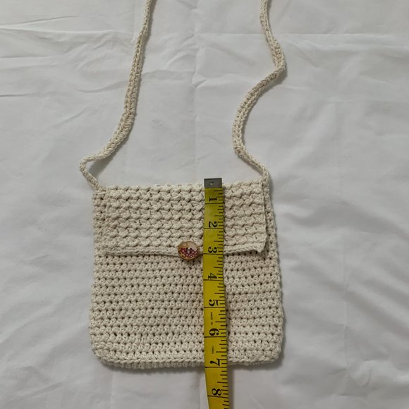 Crochet Small Messenger Bag - Picture 14 of 16